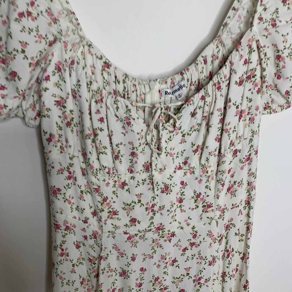 Reformation Corbin Floral Mini Dress Womens Size 8 - Picture 8 of 14